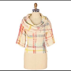 Anthropologie Moth Arithmetic Cowl Sweater